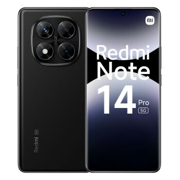 Imagem de Celular Xiaomi Redmi Note 14 Pro NFC Dual SIM 512GB 12GB RAM de 6.67 200+8+2MP 32MP - Midnight Black (Global)
